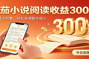 番茄小说自动阅读，设备后台自动完成阅读任务获取时长收益，日入300+