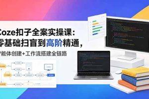 （18538期）Coze扣子全案实操课：零基础扫盲到高阶精通，智能体创建+工作流搭建全链路